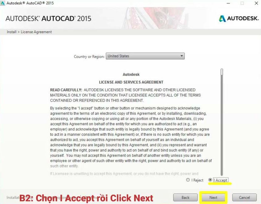 hướng dẫn cài autocad 2015 full crack chi tiết nhất 