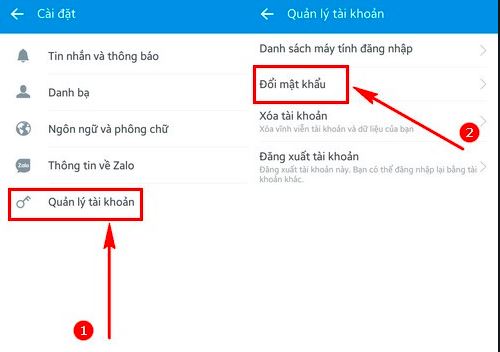 Hướng dẫn đổi mật khẩu Zalo chi tiết nhất.