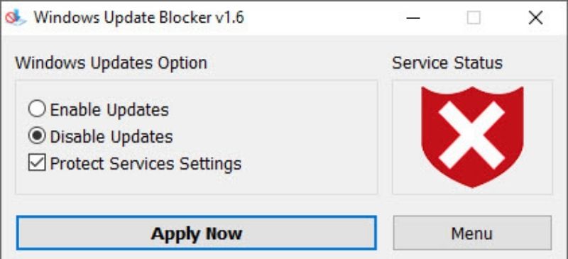 tắt update win 10 bằng Windows Update Blocker tắt update win 10 bằng Windows Update Blocker