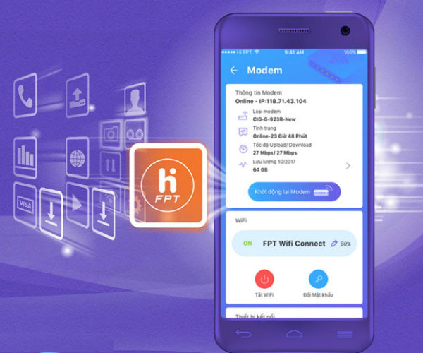 hướng dẫn Đổi mật khẩu wifi trên điện thoại mạng FPT hướng dẫn Đổi mật khẩu wifi trên điện thoại mạng FPT