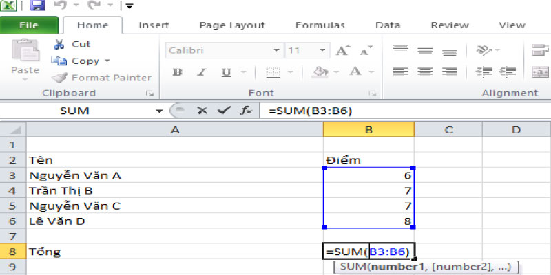 hướng dẫn sử dụng hàm sum trong excel hướng dẫn sử dụng hàm sum trong excel