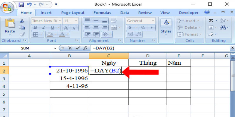 Những hàm ngày tháng có trong Excel Những hàm ngày tháng có trong Excel