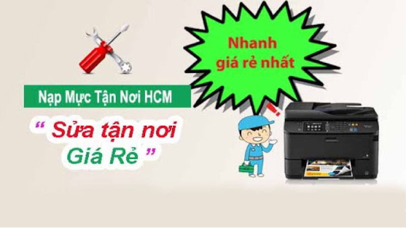 Nạp mực máy in tại nhà quận 5 giá rẻ