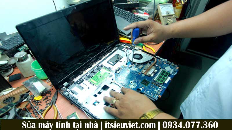 Hình ảnh khách hàng sửa laptop tại quận Tân Phú - IT SIÊU VIỆT