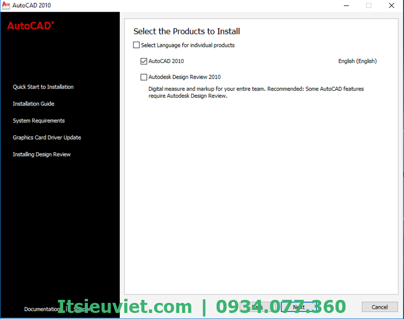Hướng dẫn cài Autocad 2011 full crack