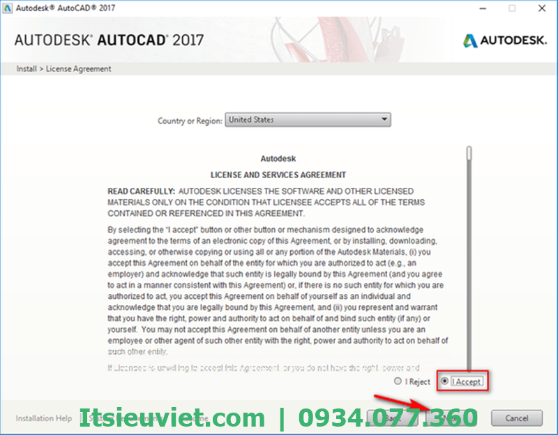 hướng dẫn cài Autocad 2017 nhanh nhất