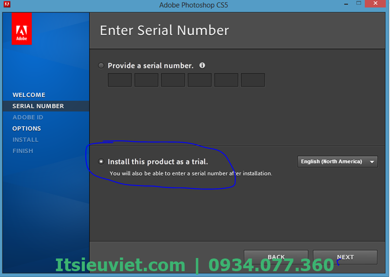 Hướng dẫn cài Photoshop CS5