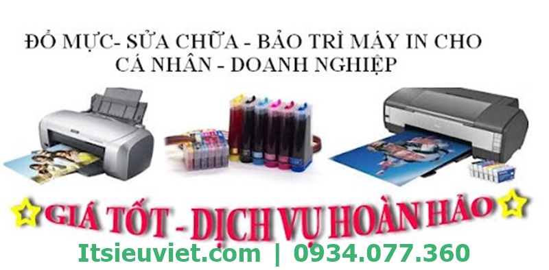 Dịch vụ sửa máy in tại nhà Thuận An của IT Siêu Việt chuyên nghiệp, nhanh chóng, chu đáo