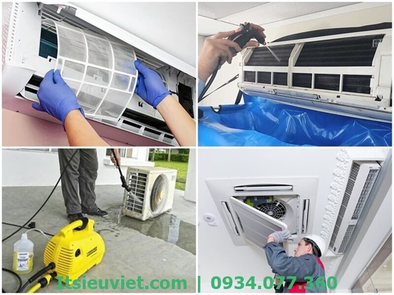 Dịch vụ vệ sinh máy lạnh của IT Siêu Việt