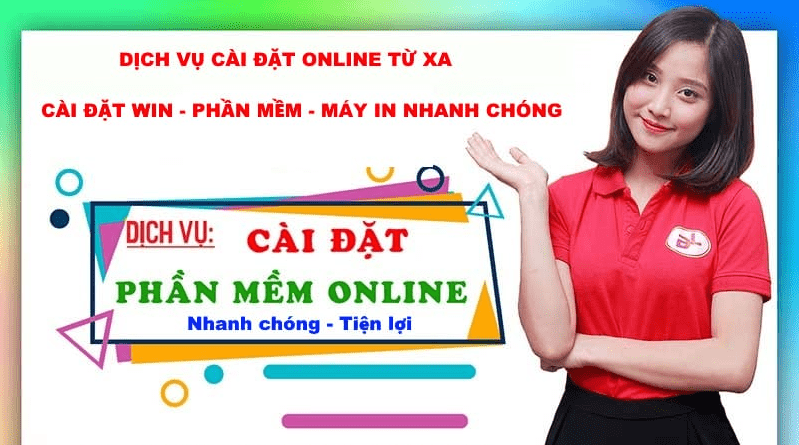 Dịch vụ cài đặt phần mềm online chuyên nghiệp, uy tín, nhanh chóng