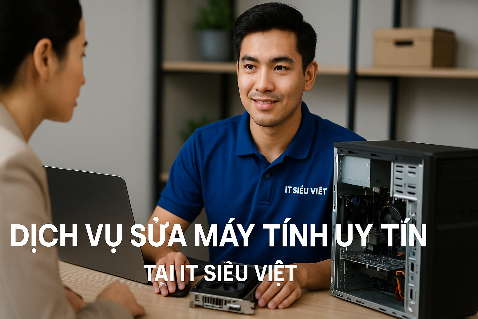 Dịch vụ sửa máy tính uy tín tại IT Siêu Việt, Các loại dịch vụ sửa chữa Sửa chữa phần cứng máy t
